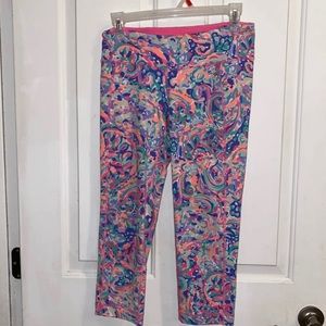 GUC Lilly Pulitzer La Playa Leggings, size small.